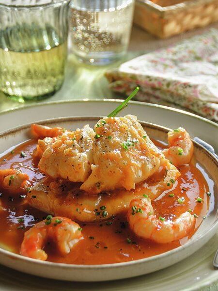 Bacalao en salsa marinera
