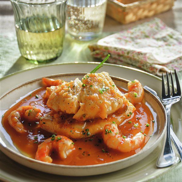 Bacalao en salsa marinera