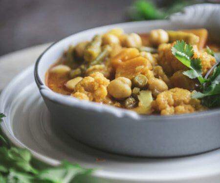 estofado de verduras al curry