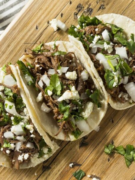tacos de guisado de barbacoa