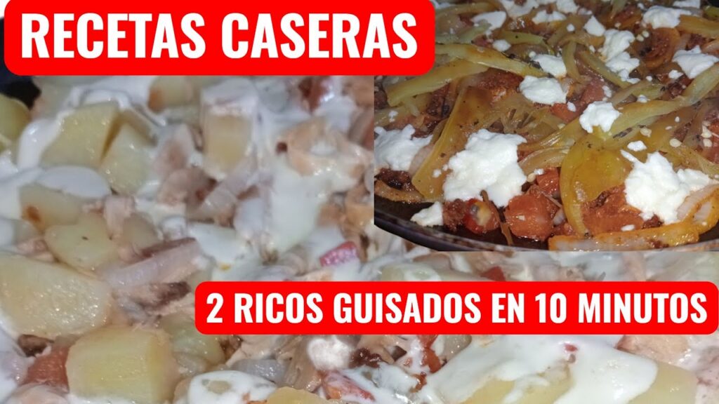 2 GUISADOS MEXICANOS FÁCILES RAPIDOS Y MUY ECONÓMICOS PARA LA FAMILIA