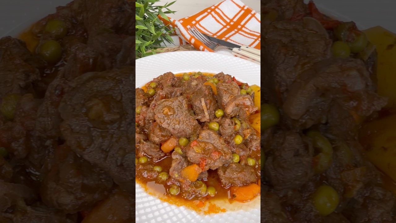 #ternera #guiso #carne #cocinacasera #receta #tradiciones