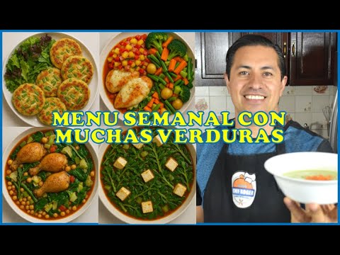 6 recetas fáciles y saludables para toda la semana