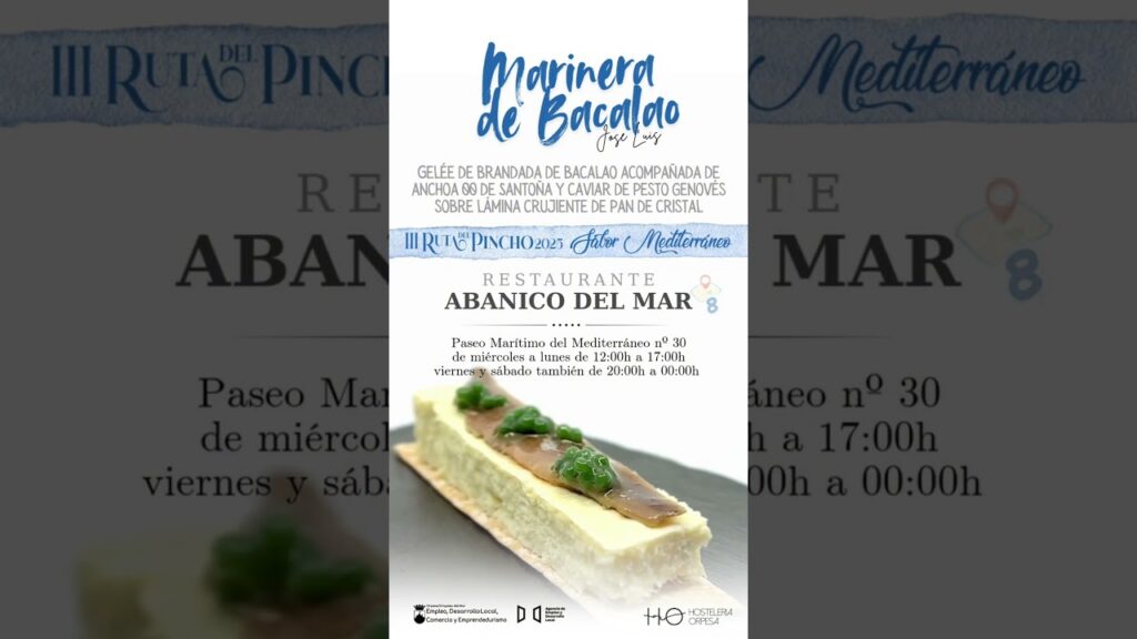 ABANICO · Marinera de Bacalao #RutaDelPincho2025