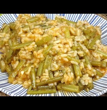 ARROZ CON TAGARNINAS (Receta de Chiclana de la Frontera)