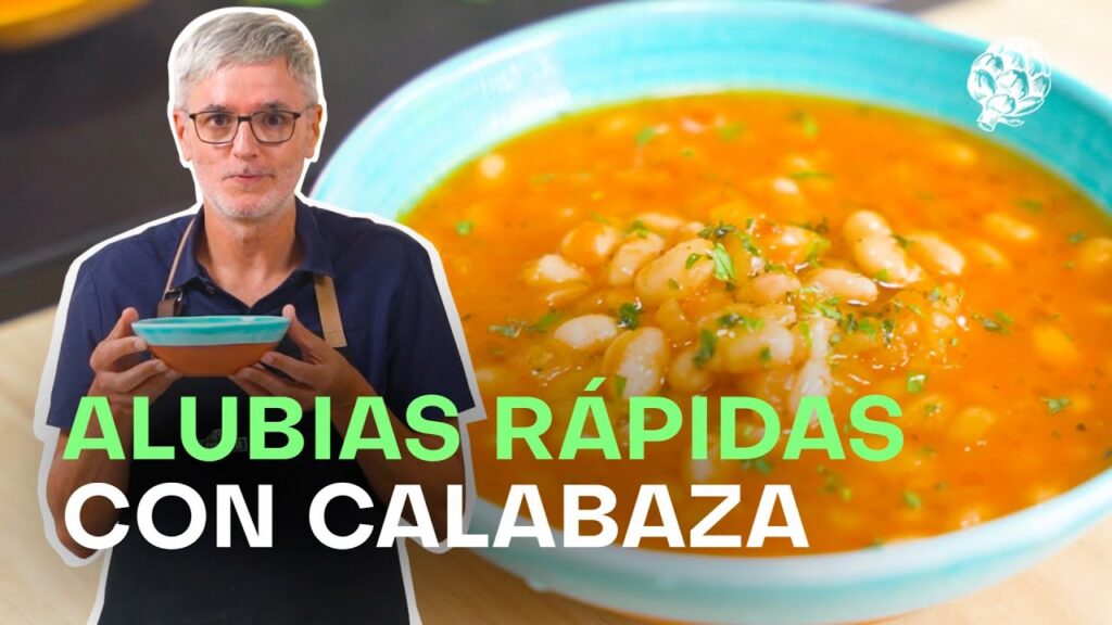 Alubias blancas con calabaza: cocina tradicional rápida y sin carne | EL COMIDISTA