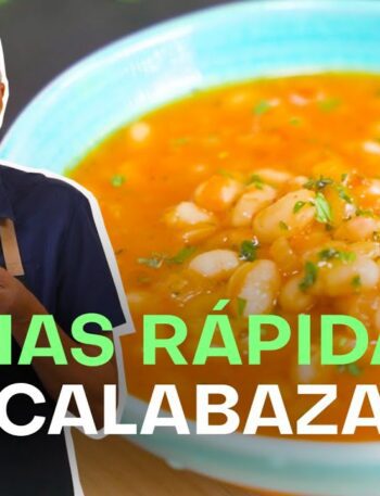 ¡Hola, amigos! ¡Prepárense para disfrutar de esta deliciosa receta de alubias blancas con calabaza que les encantará! 3 Alubias blancas con calabaza: cocina tradicional rápida y sin carne | EL COMIDISTA