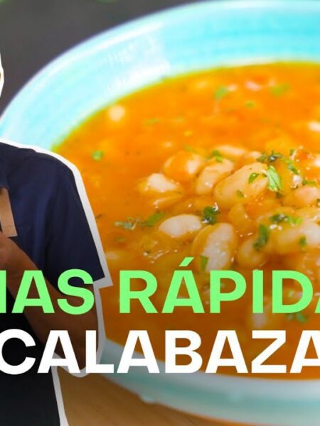 Alubias blancas con calabaza: cocina tradicional rápida y sin carne | EL COMIDISTA