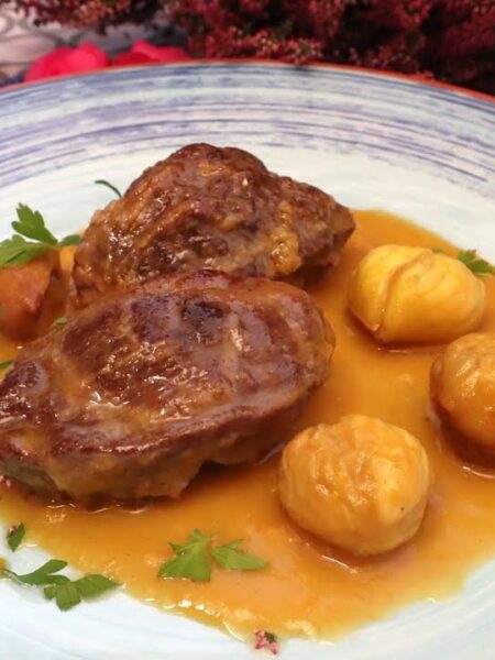 CARRILLERAS IBERICAS CON CASTAÑAS
