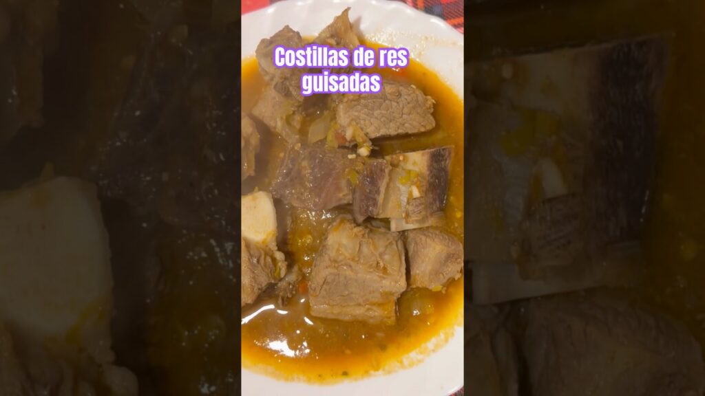 Costillas de cerdo caseras al estilo familiar