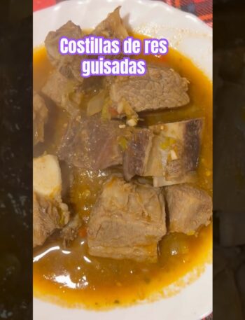 Costillas de cerdo caseras al estilo familiar
