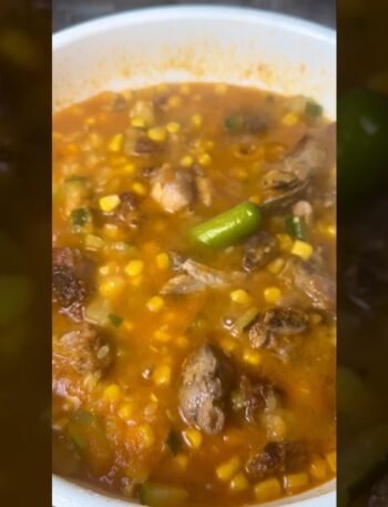 Calabaza con Costillas de Puerco - Calabaza con Puerco - a mi estilo #parati #recetas #comidacasera
