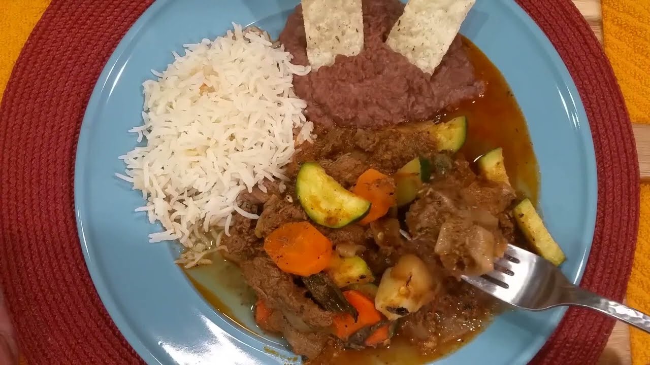 Guiso Ranchero de Res Fácil y Económico