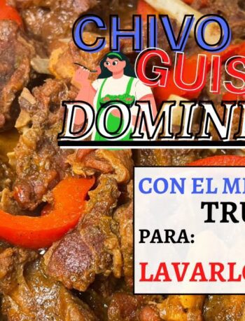 Chivo guisado dominicano tradicional: receta casera de las de siempre