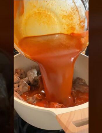 Costillas de Puerco en Salsa Roja!! #recetas #comidamexicana #spareribs