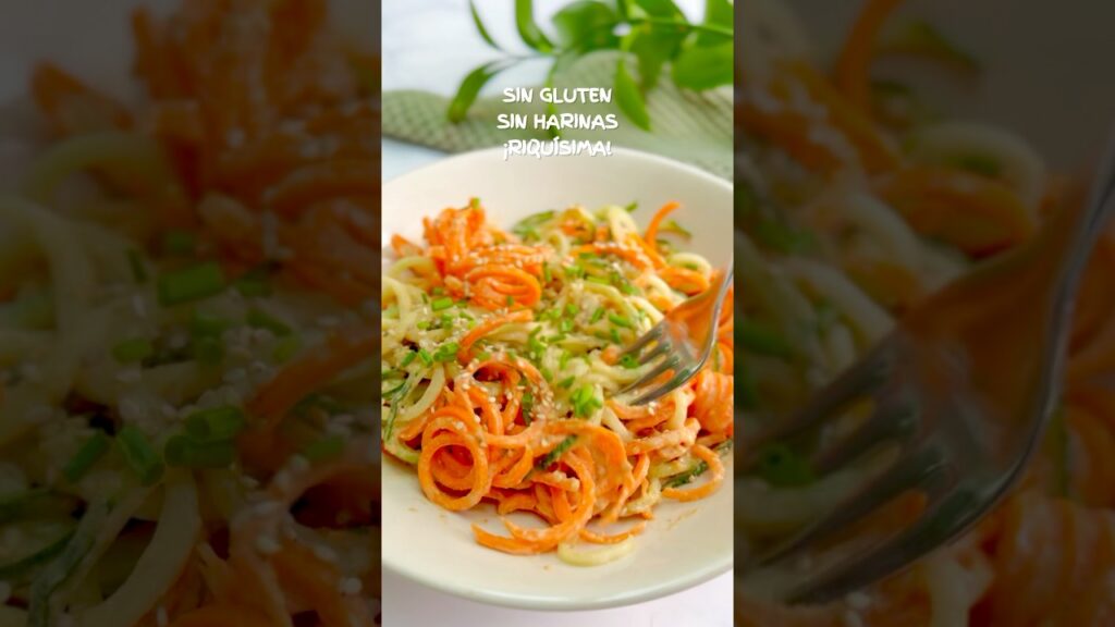 ENSALADA DE PEPINO Y ZANAHORIA #recetasfaciles #recetavegana #recetas #receta