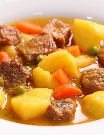 Estofado de Carne de Ternera con Patatas muy fácil y delicioso