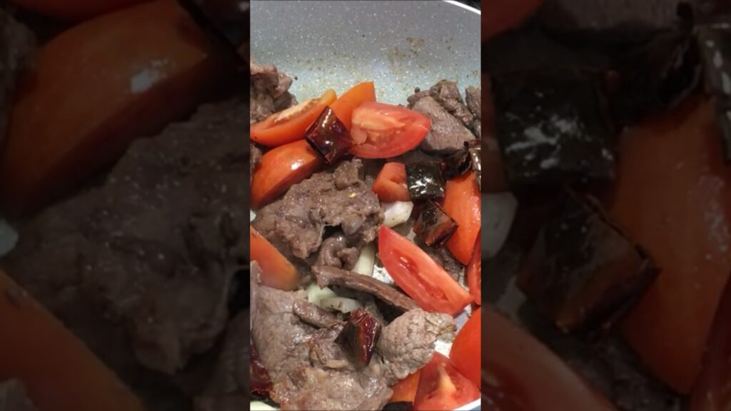 Guisado de carne de res #guisado  #guisadoderes #carne  #recetas #beef