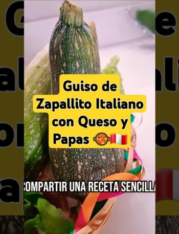 Zapallito gratinado italiano: un guisado vegetariano delicioso