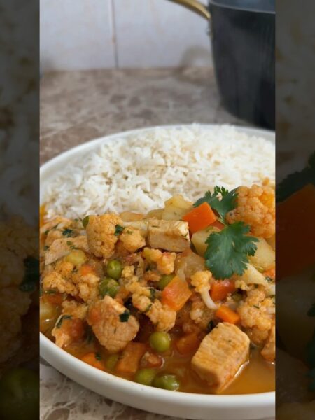 Guiso de coliflor #recetas #recetasfaciles #canaldecocina #cocina #comidafacil