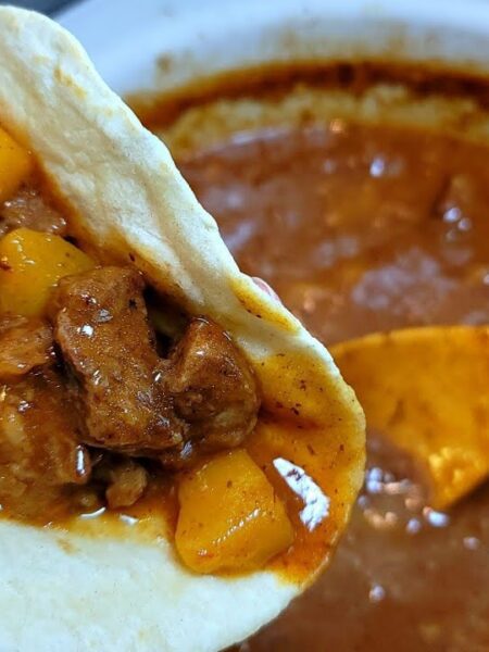How to make CARNE GUISADA Tex-Mex beef stew recipe | Carne guisada TACOS are life!