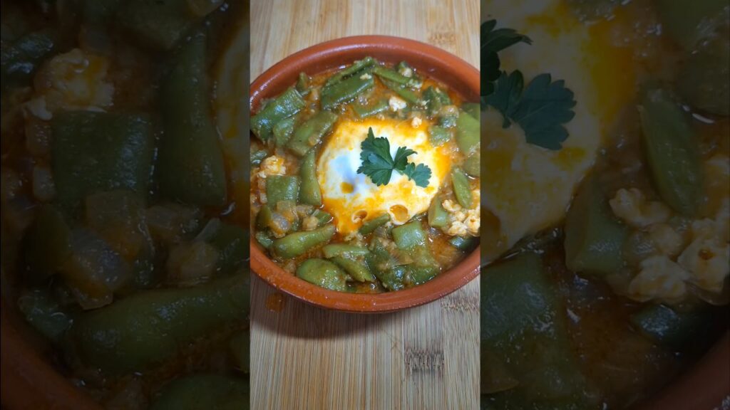 Judías verdes esparragadas.