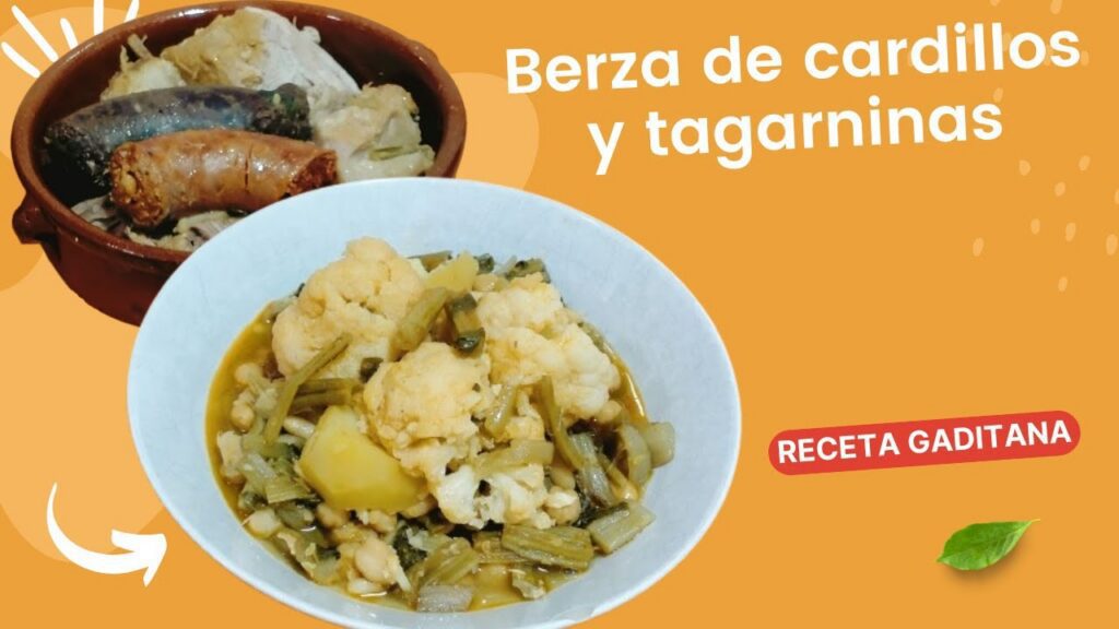 La tradicional Berza de tagarninas y cardillos gaditana! Una delicia!