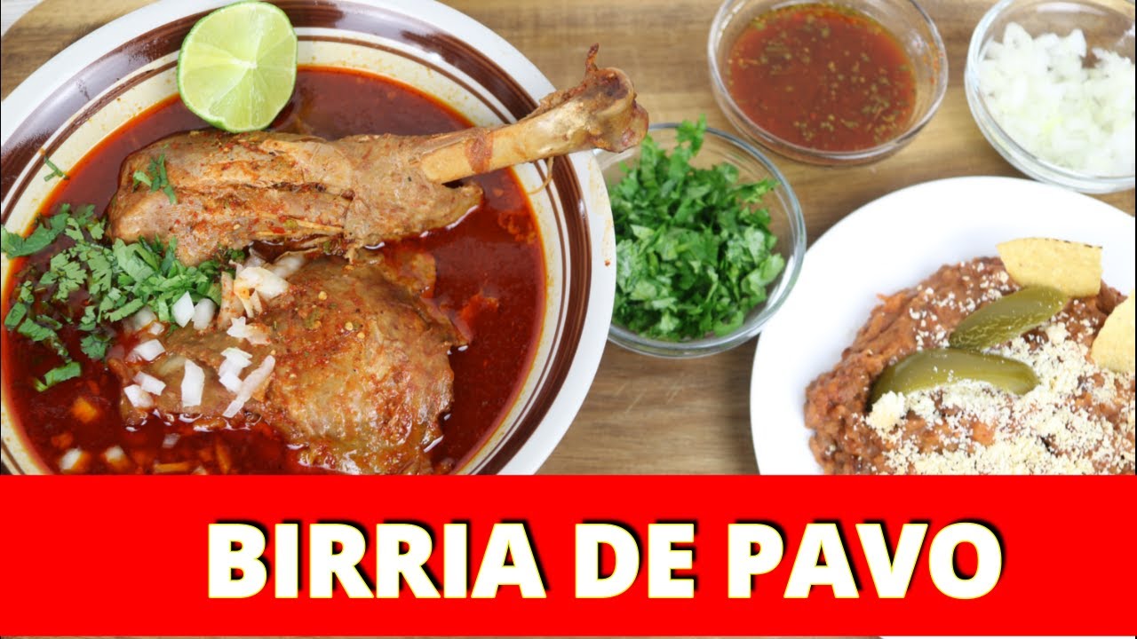 Pavo birria: ¡la delicia perfecta para tu cena de Acción de Gracias!