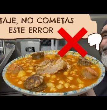 POTAJE DE GARBANZOS, JAMÁS COMETAS EL ERROR DE LA SAL Y SI PREPARAS EL SOFRITO ASÍ, LO VAS A BORDAR.