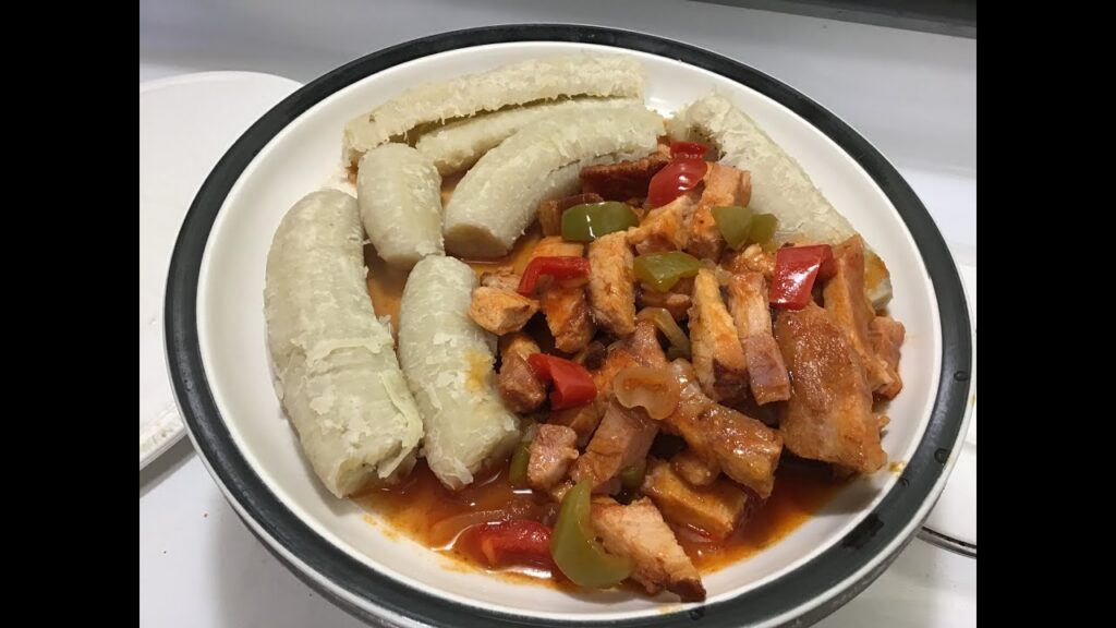 Chuleta ahumada en guiso, receta rica y fácil