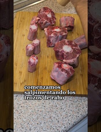 Rabo de toro guisado, uno de mis platos preferidos. #receta #cocina