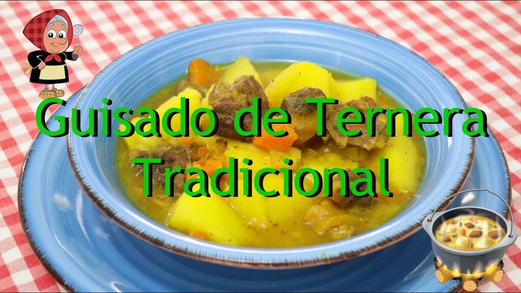 Receta para principiantes, guisado de ternera con todo su sabor, comer bien es facil