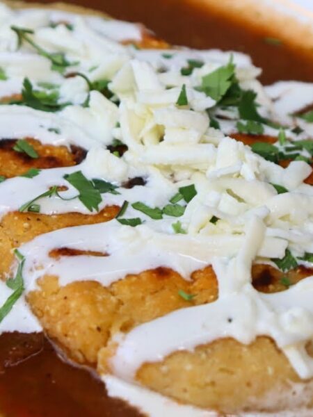 Tlacoyos Ahogados De Chicharron