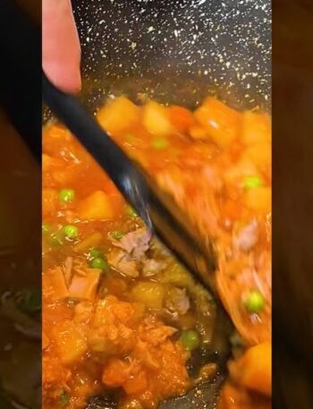 Guisado de atún fácil y rápido