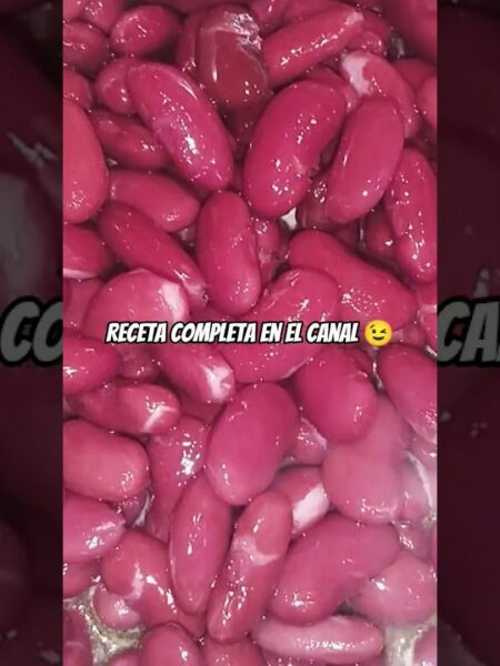 Judías rojas guisadas con verduras