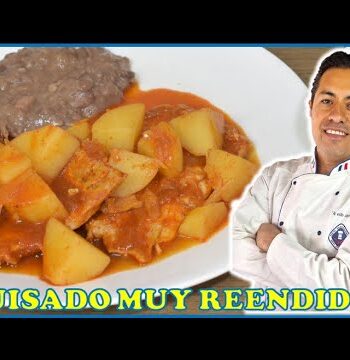 ¿Buscas un guisado económico y sabroso? Prueba este con papas y carne