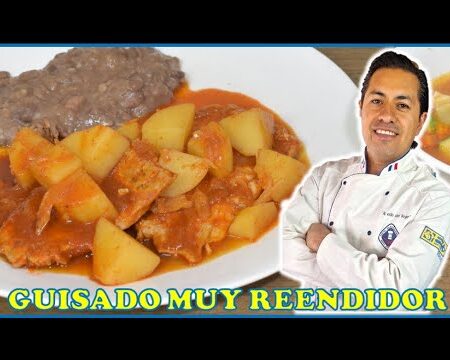 ¿Buscas un guisado económico y sabroso? Prueba este con papas y carne