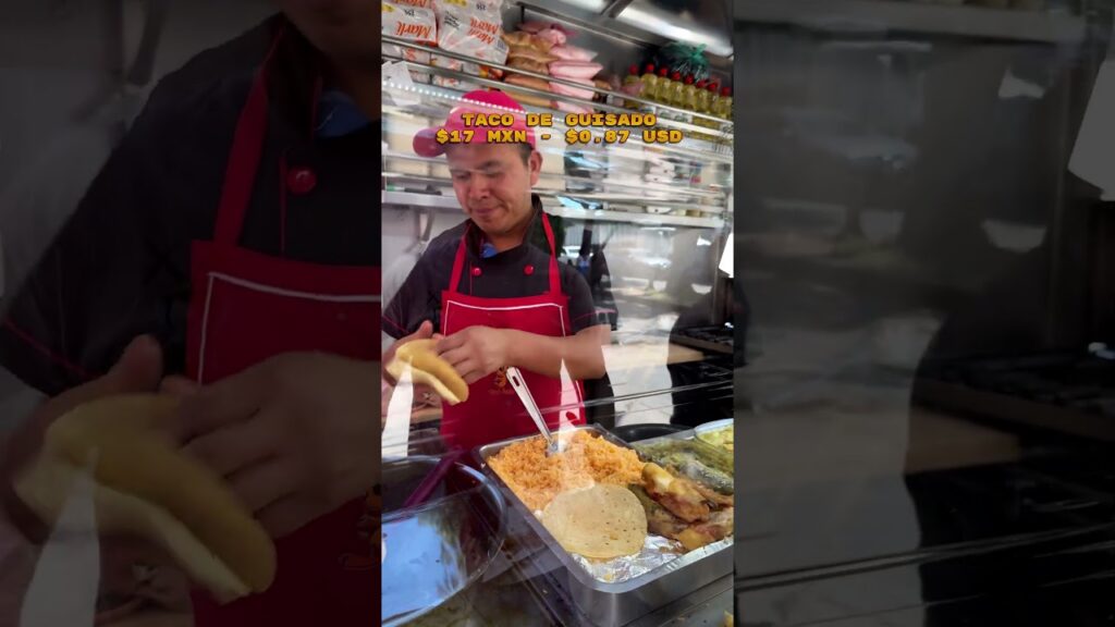 Los mejores TACOS de GUISADO por $17 PESOS!