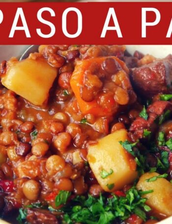 CÓMO HACER GUISO DE LENTEJAS (CON CARNE)