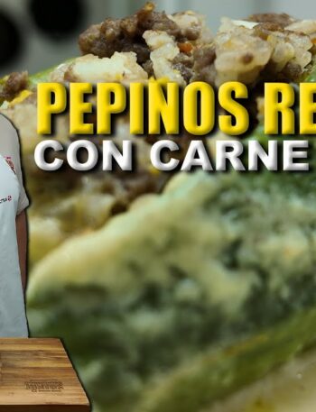 Como hacer PEPINOS RELLENOS muy fácil.!