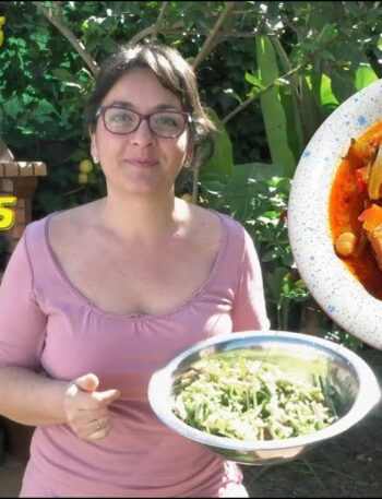 Garbanzos Guisados con Tagarninas | Guiso de Cardo con Garbanzos y Pollo
