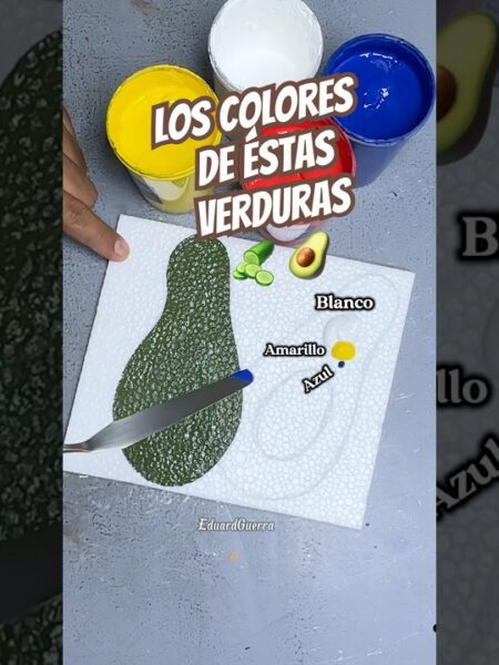 Los colores del aguacate y el pepino de guiso✨