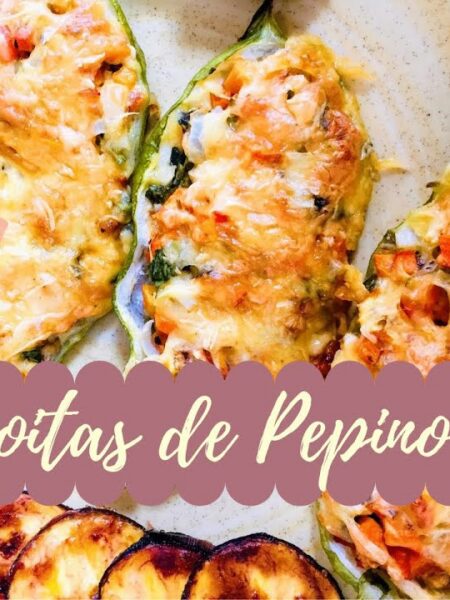 Canoitas gratinadas de pepino al horno: un guiso vegetariano delicioso