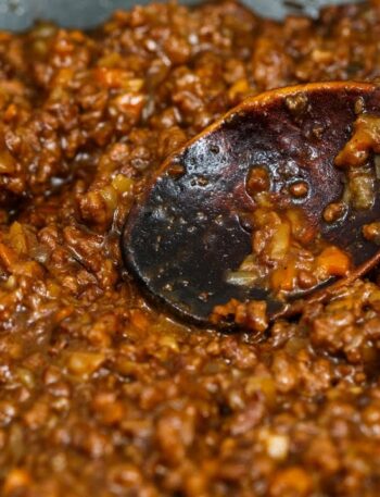 Chili con carne molida mexicano fácil para nachos 4 Chili con carne molida receta original mexicana - Receta facil tex mex para nachos