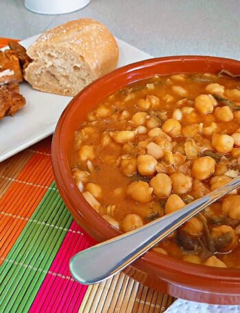 GUISO DE BERZA SERRANA CON TAGARNINAS