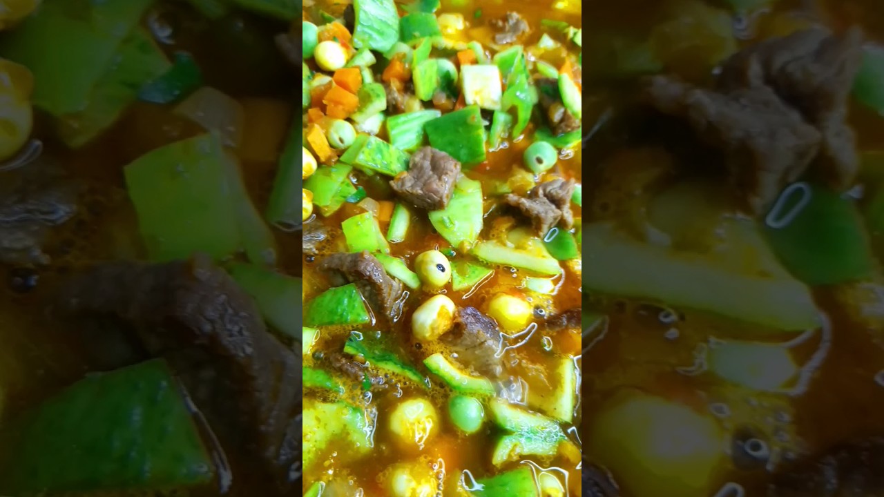 Pepino de guiso - Un delicioso guiso de carne con verduras para compartir en familia