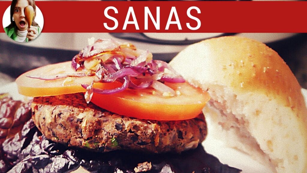 Hamburguesas de porotos negros / Hamburguesas vegetarianas - Paulina Cocina