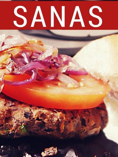 Hamburguesas de porotos negros / Hamburguesas vegetarianas - Paulina Cocina