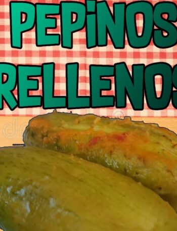 LA MEJOR RECETA DE PEPINOS DE GUISO RELLENOS*