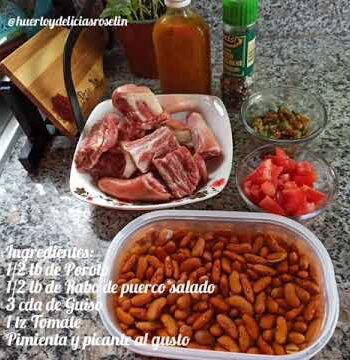 Guisado de Carne de Buey con Porotos al Estilo Clásico 2 POROTO CON RABITO